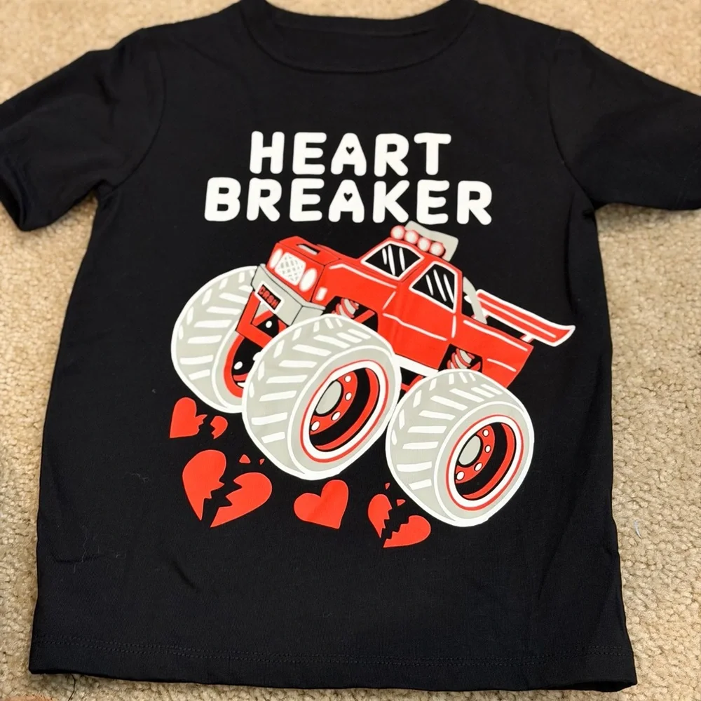 The Children's Place Black Graphic Tee